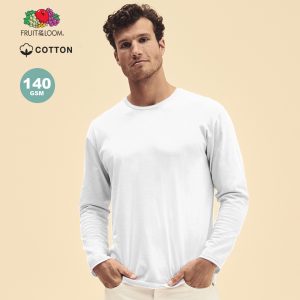 1322 Camiseta Adulto Blanca Iconic Long Sleeve T