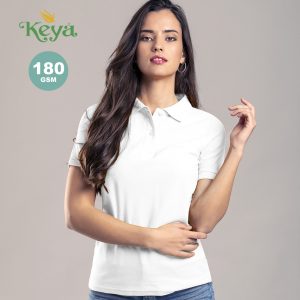 5871 Polo Mujer Blanco "keya" WPS180